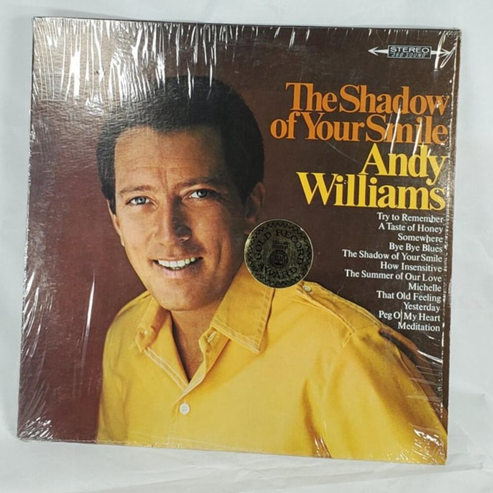 Andy Williams The Shadow of Your Smile Columbia CS 9290 Vinyl LP Stereo